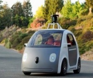 Google protype self driving car