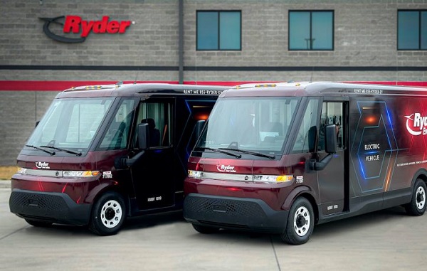 Ryder Begins Rollout of BrightDrop Zevo 600 Electric Van Rentals