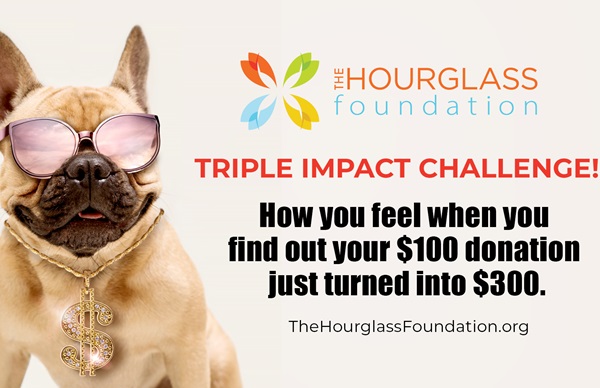 The Hourglass Foundation's Triple Impact Challenge: Raise $5k in 30 days, Help 4 Impressive Student Scholarship Recipients!