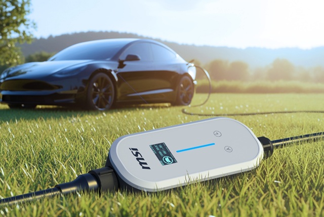 MSI Unveils EZgo, a Rugged 9.6kW Portable EV Charger Built to Charge Anywhere