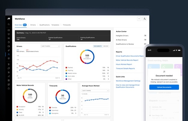 Motive Expands AI Platform to Automate Driver Qualification, Compliance, and Workforce Records Management