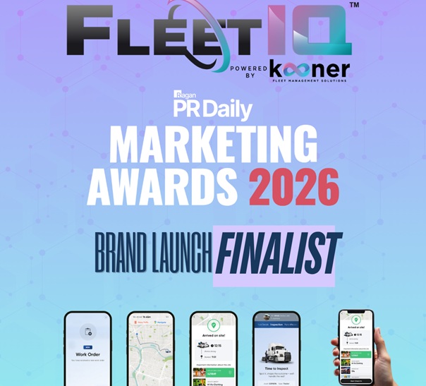 Kooner FMS & FleetIQ™ Named Brand Launch of the Year Finalists Alongside Adobe