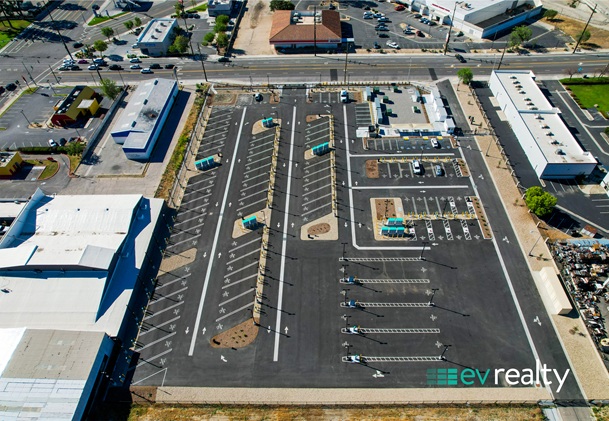 EV Realty Opens Major Truck Charging Hub in California’s Inland Empire with 76 Ports and 9 MW of Capacity