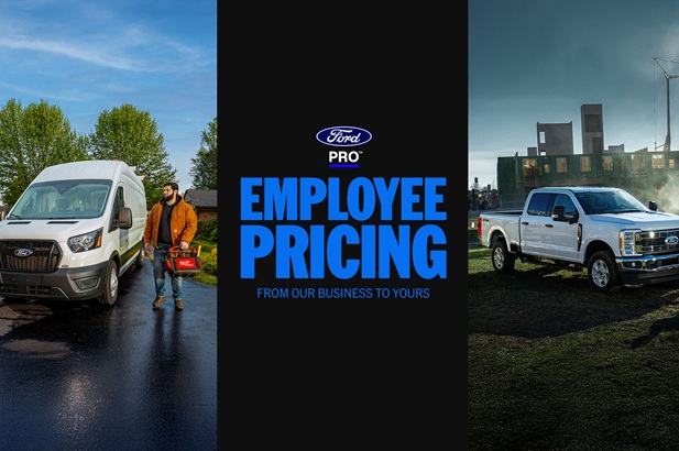 Ford Pro: Employee Pricing - From Our Business To Yours