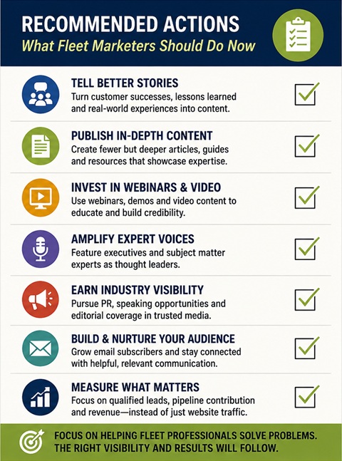 A Call to Action: Google's New Rules May Actually Favor Fleet Industry Marketing Specialists