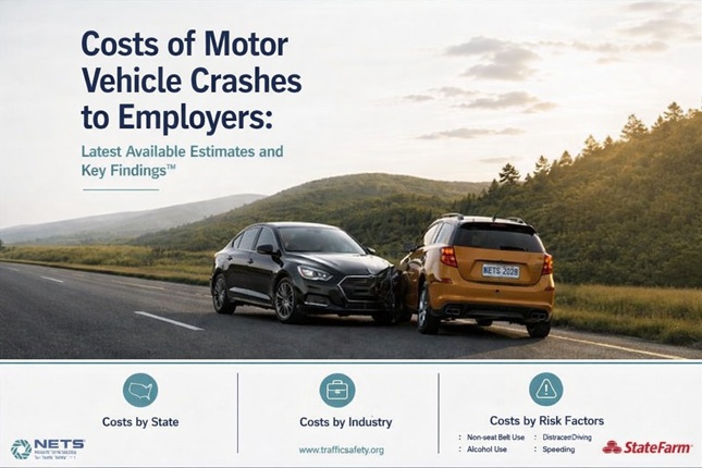 NETS Releases Updated 'Costs of Motor Vehicle Crashes to Employers Report'