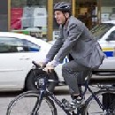 Bicyclist car