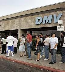 DMV - Waiting in Line
