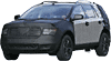 2007 Ford Edge Spy Shot