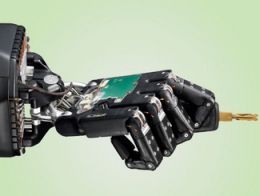 Robot driving car