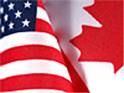 US and Canada flag